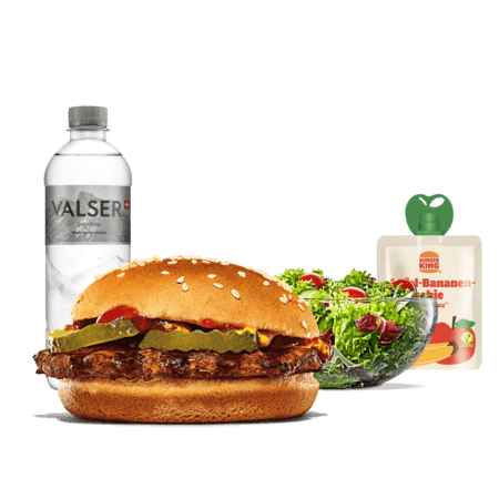 King Junior Meal Hamburger