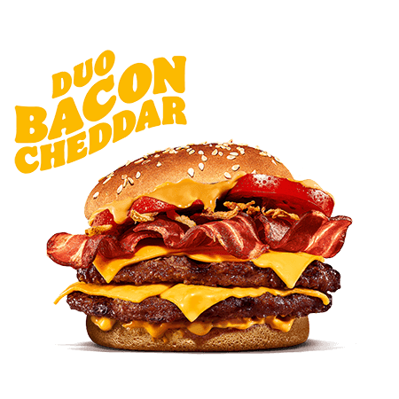 Duo  Bacon Cheddar Double