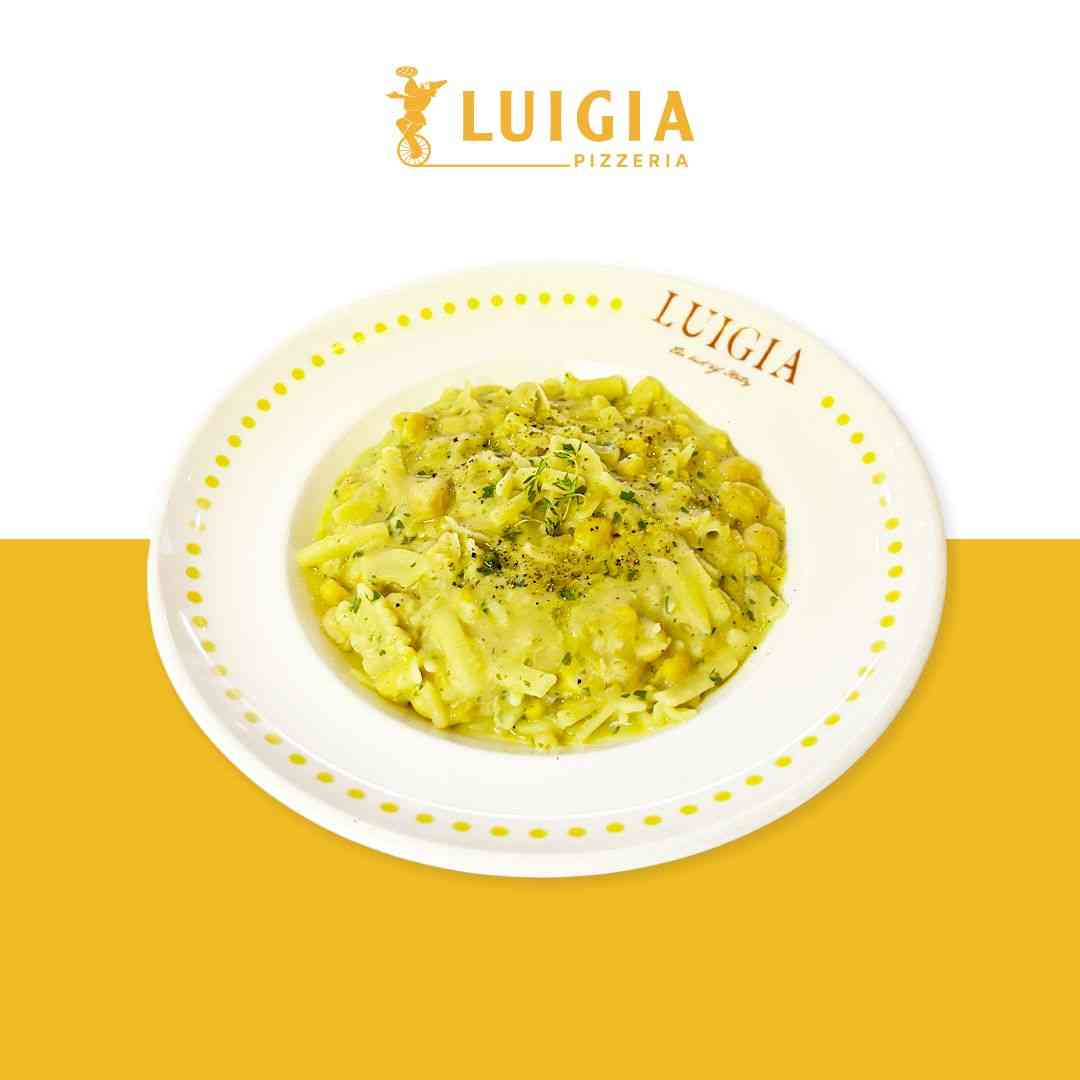 Pasta mista con ceci