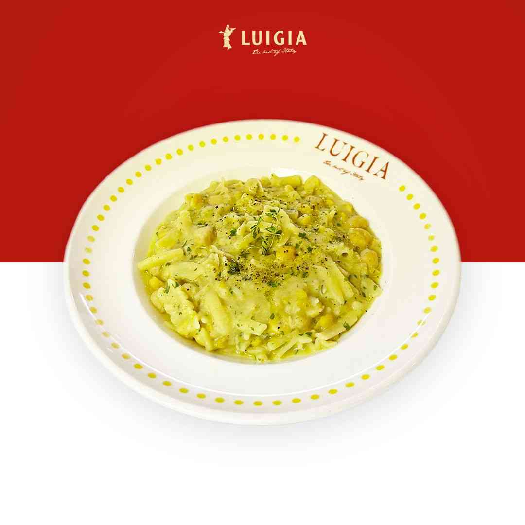 Pasta mista con ceci