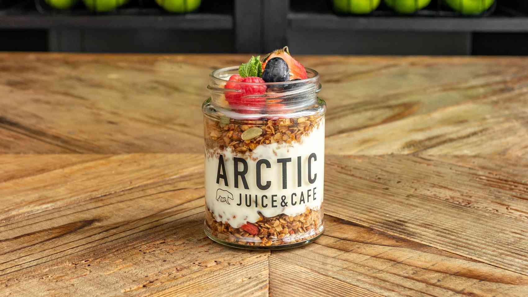 Granola Fruit Jar