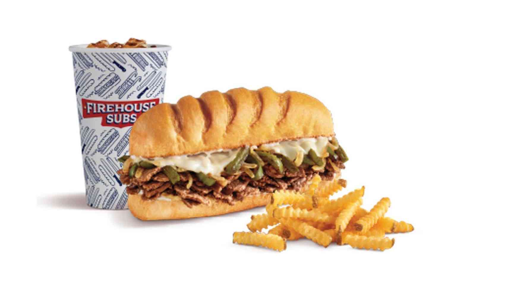 Firehouse Steak & Cheese Combo ~15 cm