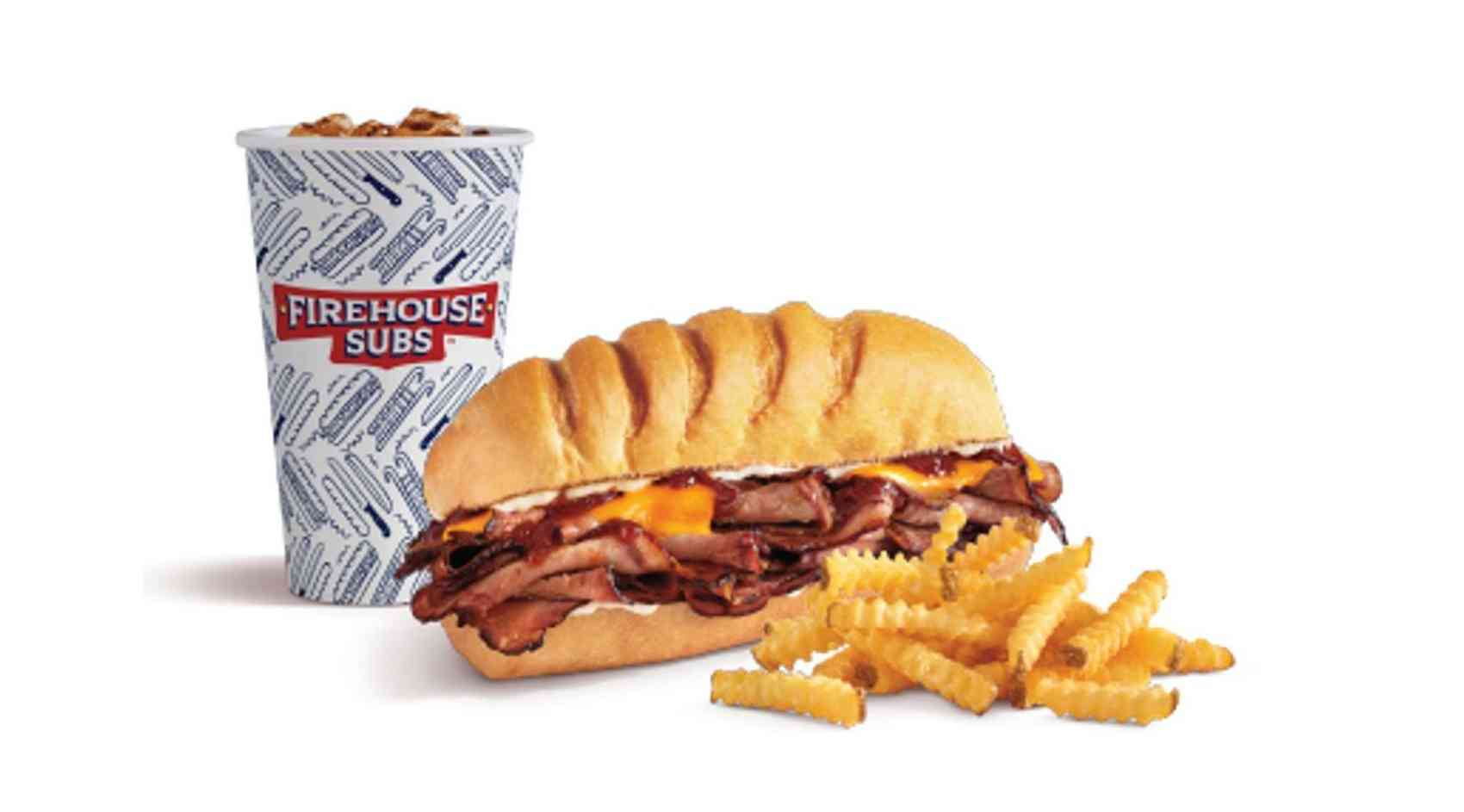 Firehouse Beef & Cheddar Brisket Combo ~15 cm