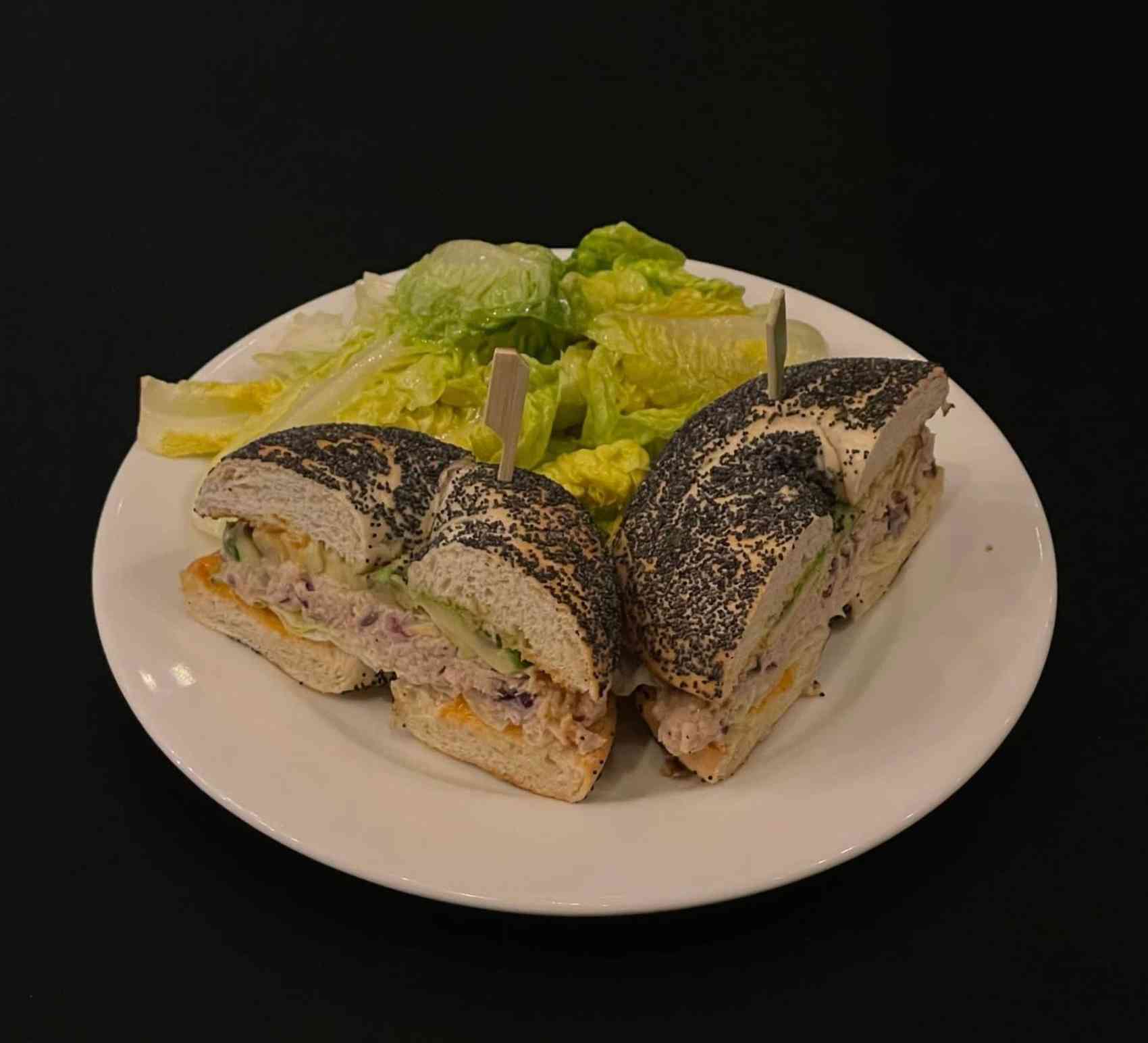 Tuna & Avocado Bagel