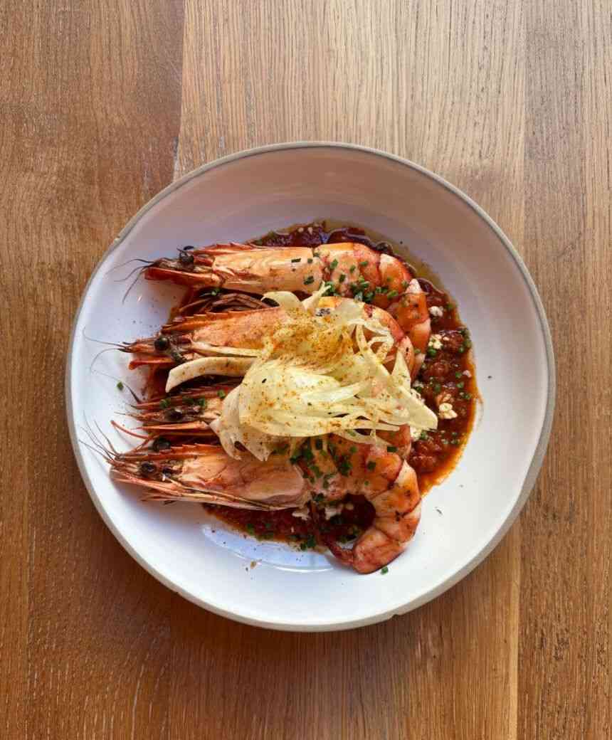 Garides Saganaki (LF)