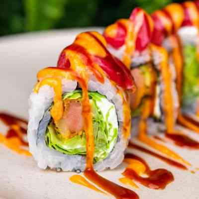 Black Angus Tempura Flambe'