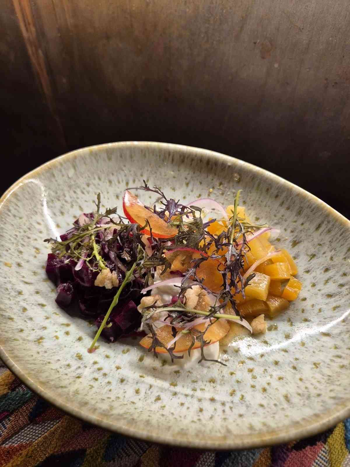 Remolacha y Straccitella