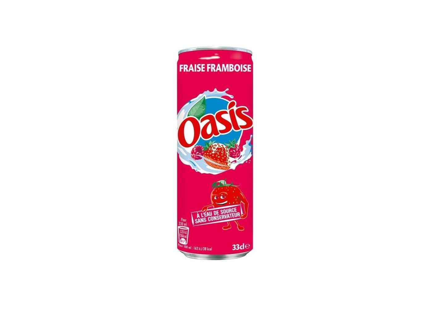 oasis fraise framboise