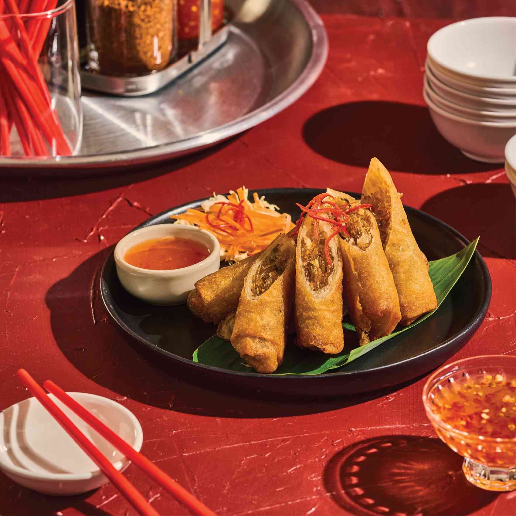 Rouleaux de Printemps Végétariens