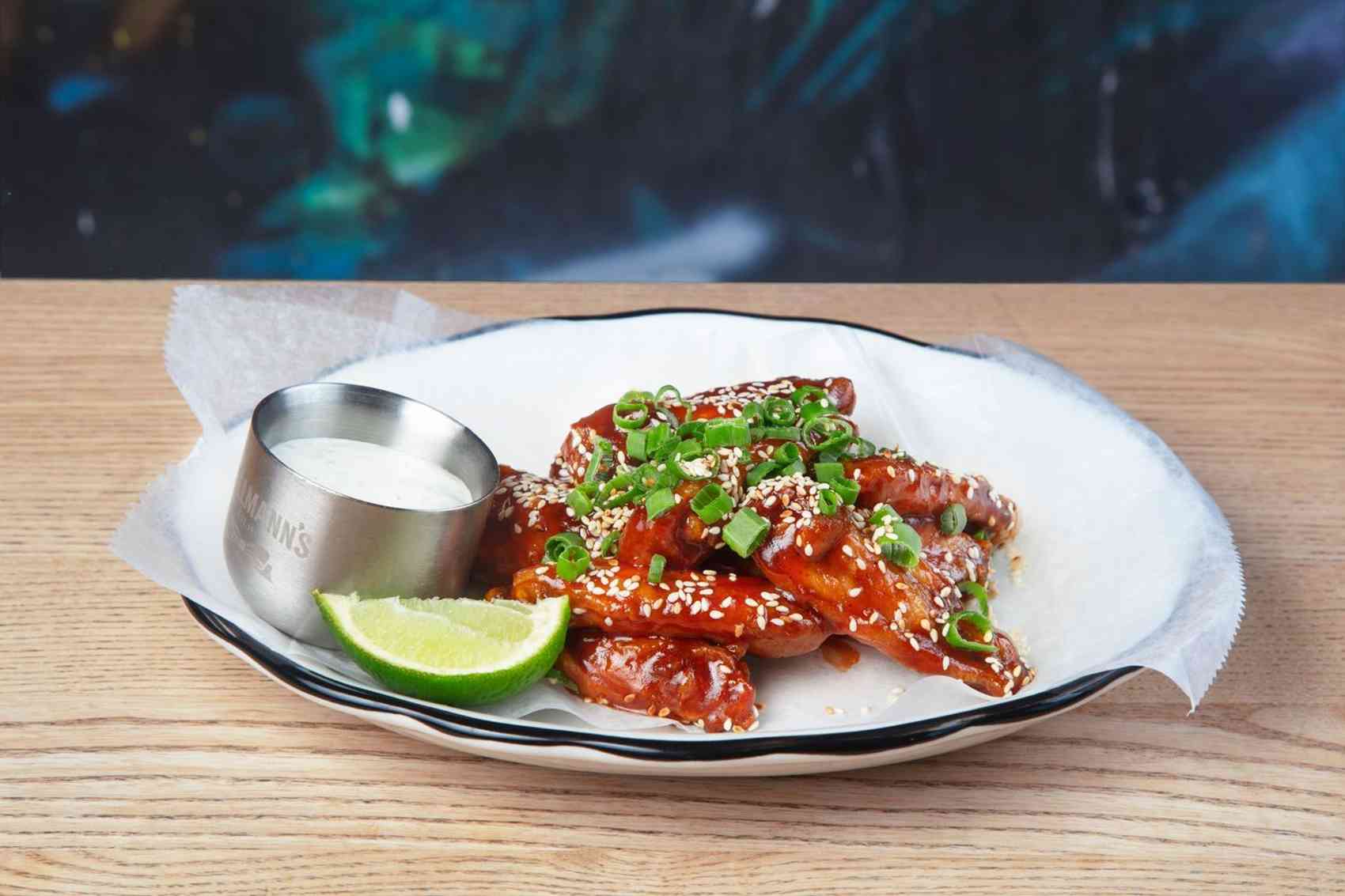 Spicy Korean BBQ Wings