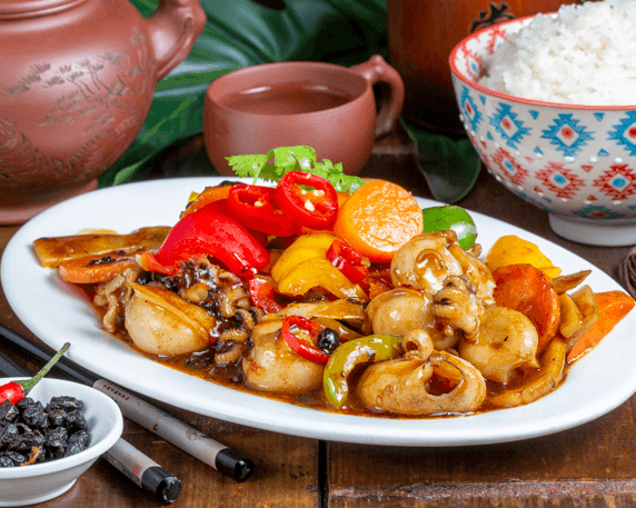 111.RIZ SEICHE AUX HARICOTS NOIRS