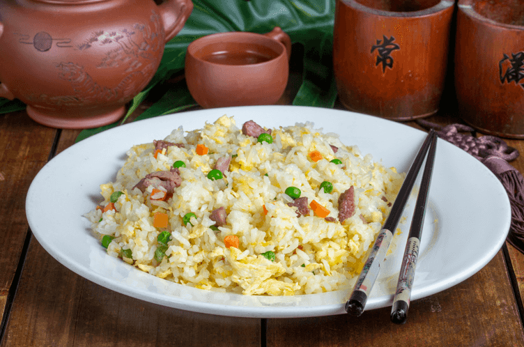 413.RIZ CANTONAIS SAUTE AU BOEUF