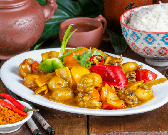 112.RIZ SEICHE AU CURRY