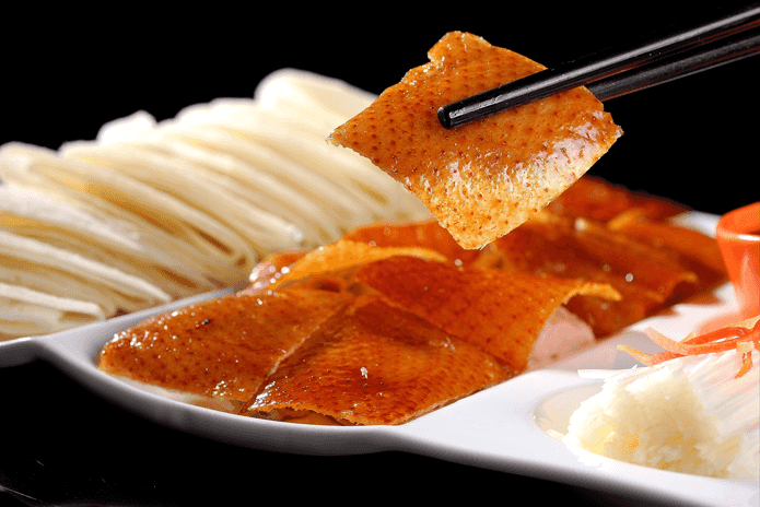 910. CANARD LAQUE A LA MODE DE PEKIN (ENTIER)