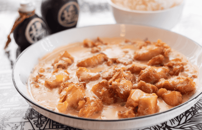 53.RIZ POULET LAIT DE COCO AUX EPICES