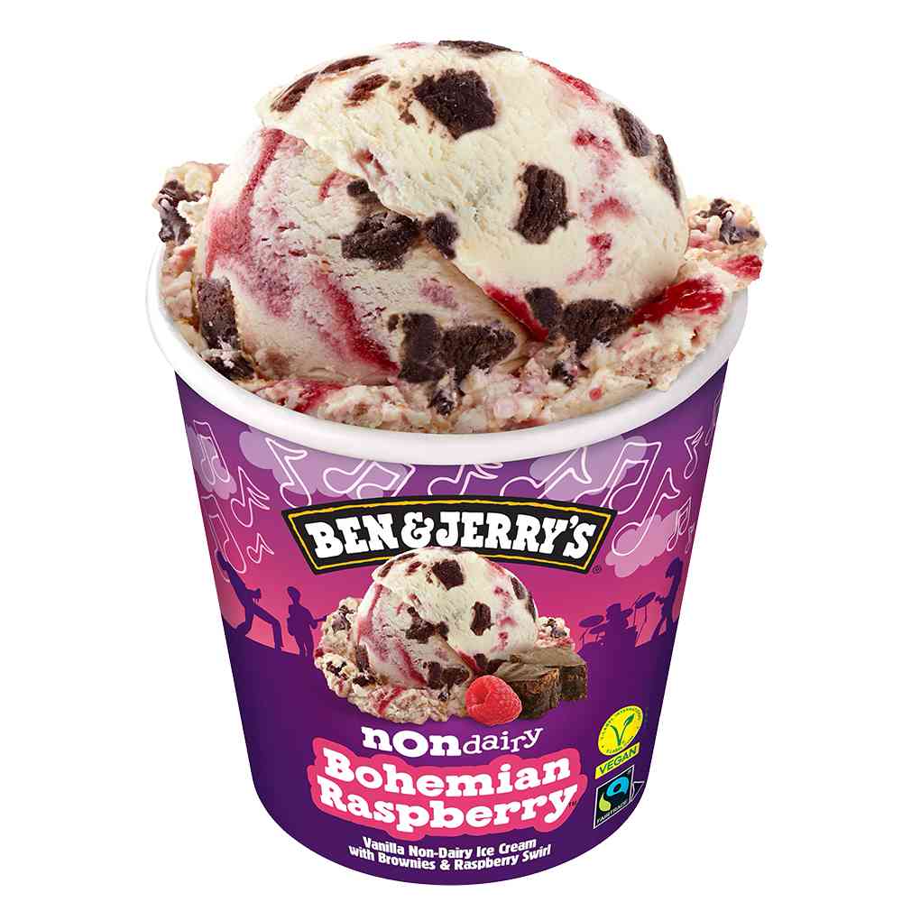 Ben & Jerry’s Non Dairy Bohemian Raspberry, 465ml