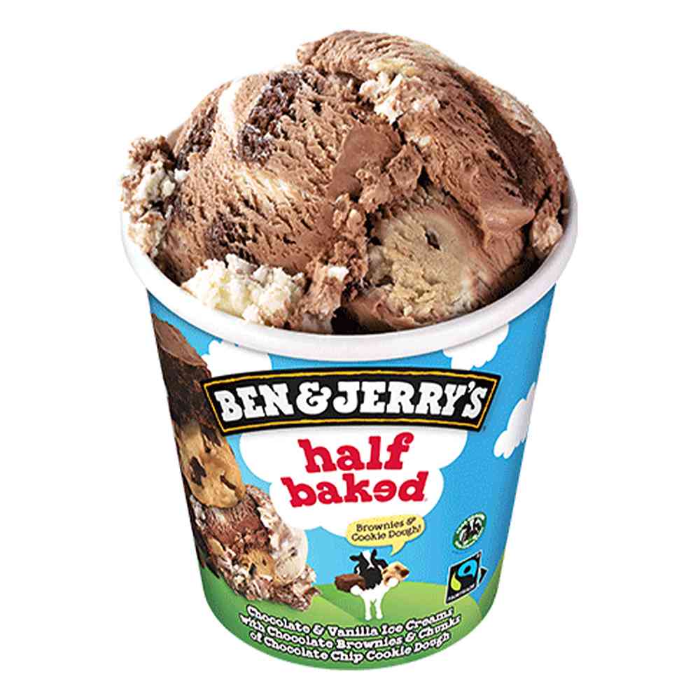 Ben & Jerry's Half Baked, 465ml