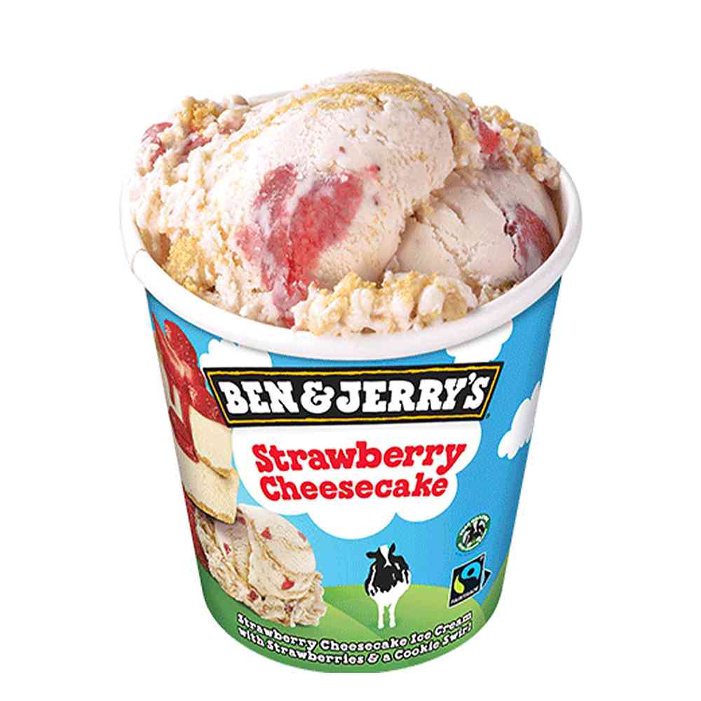 Ben & Jerry's Strawberry Cheesecake, 465ml