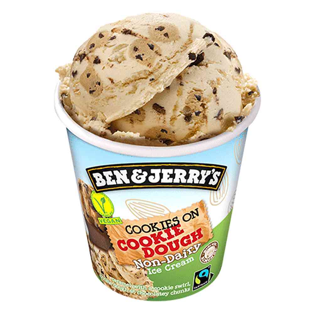Ben & Jerry's Non-Dairy Cookies on Cookie Dough, 465ml