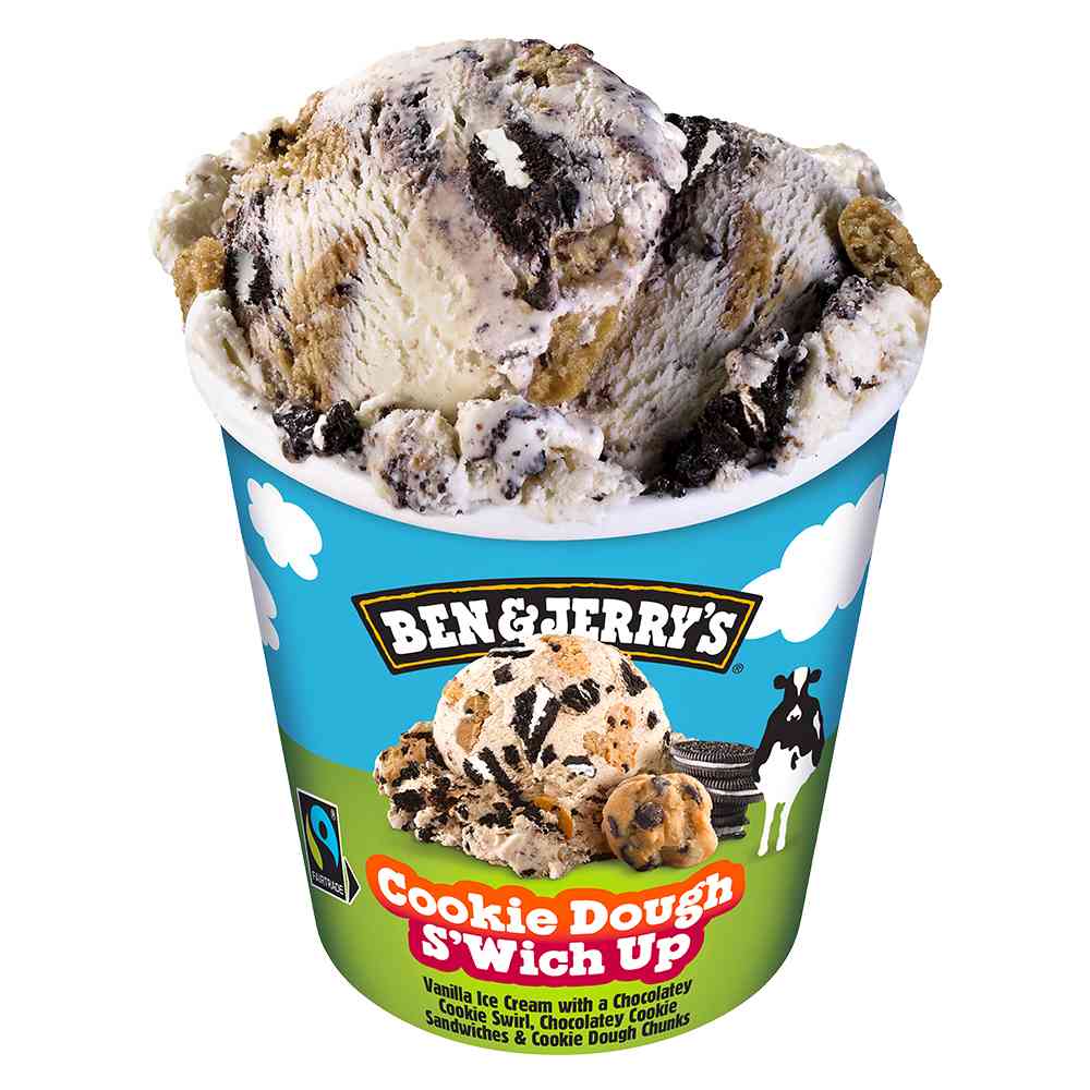 Ben & Jerry's Cookie Dough S'wich Up, 465ml