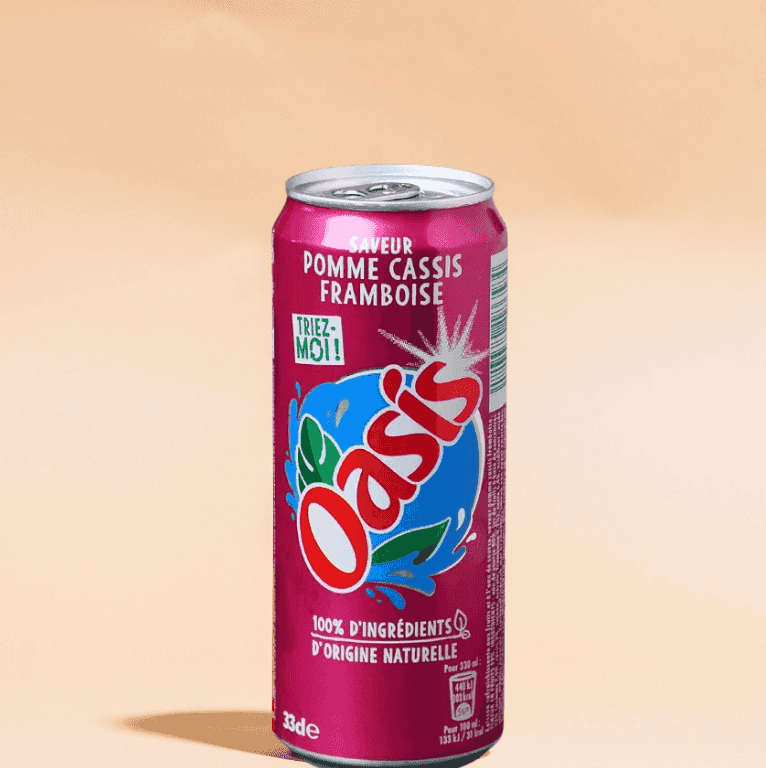 Oasis pomme-cassis 0.33L
