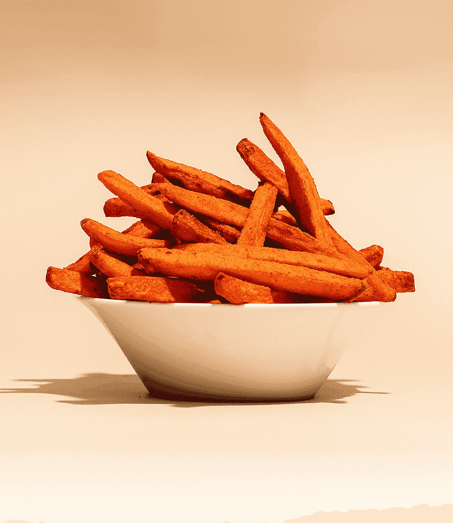 Frites de patate douce