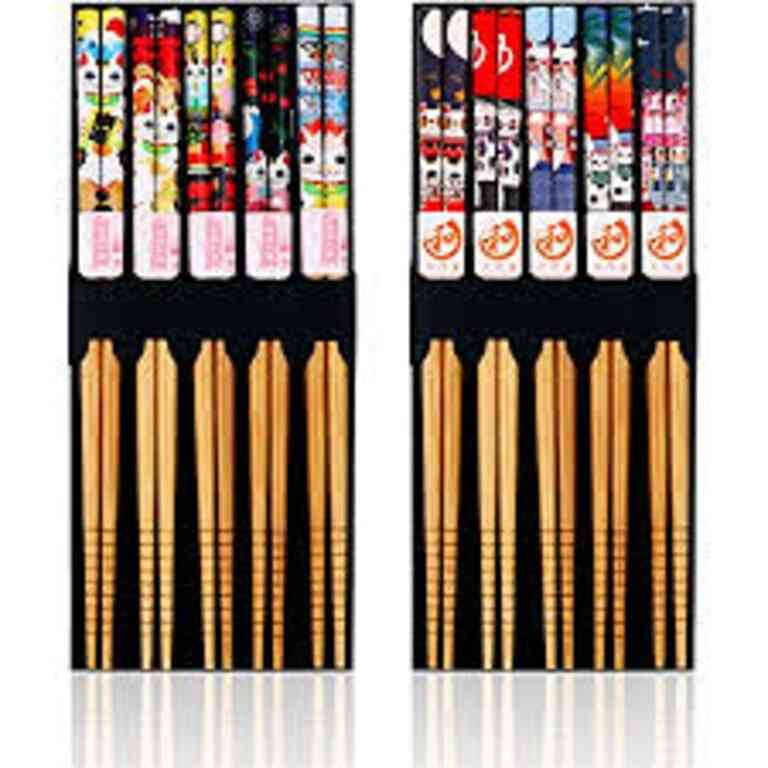 Lot de 5 paires Baguettes 