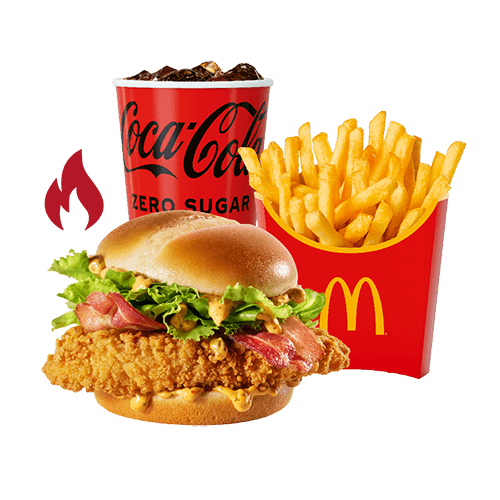 Spicy McCrispy Bacon Menu