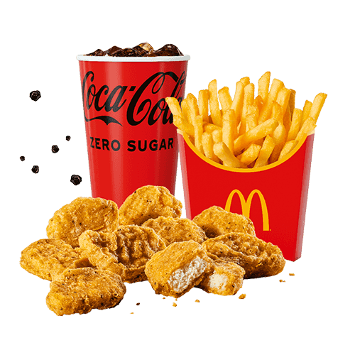 9 Garlic & Black Pepper Chicken McNuggets® Menu
